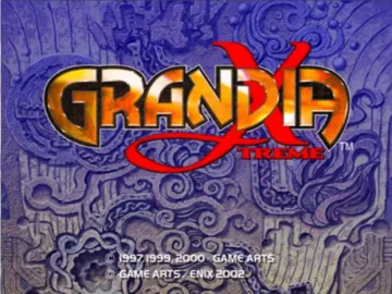 Grandia Xtreme screen shot title